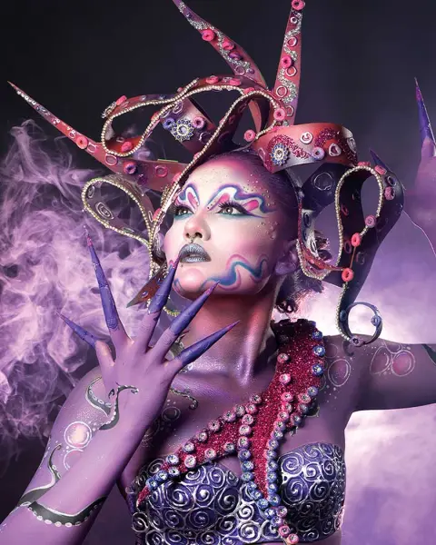 After: Party look by Test Student