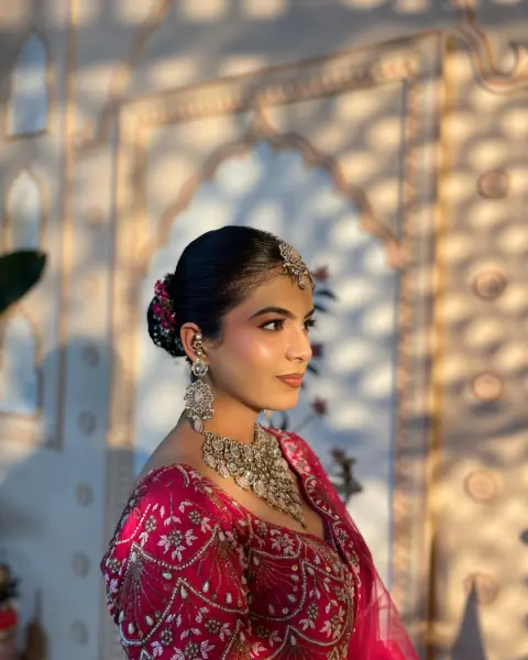 After: Bridal look by Chetali